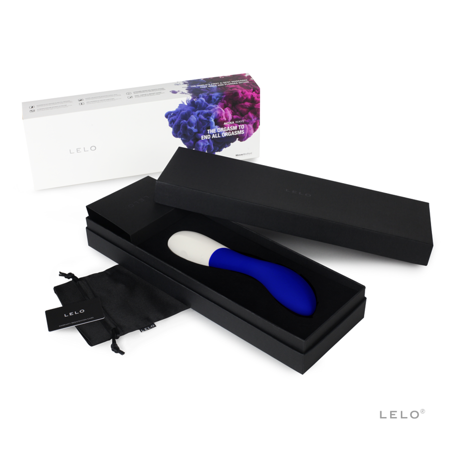 LELO - MONA WAVE VIBRADOR AZUL NOCHE - Imagen 2