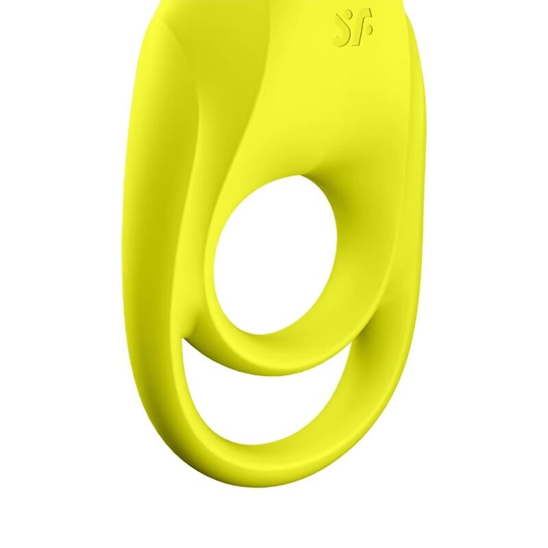 SATISFYER - SPECTACULAR DUO ANILLO VIBRADOR AMARILLO - Imagen 3