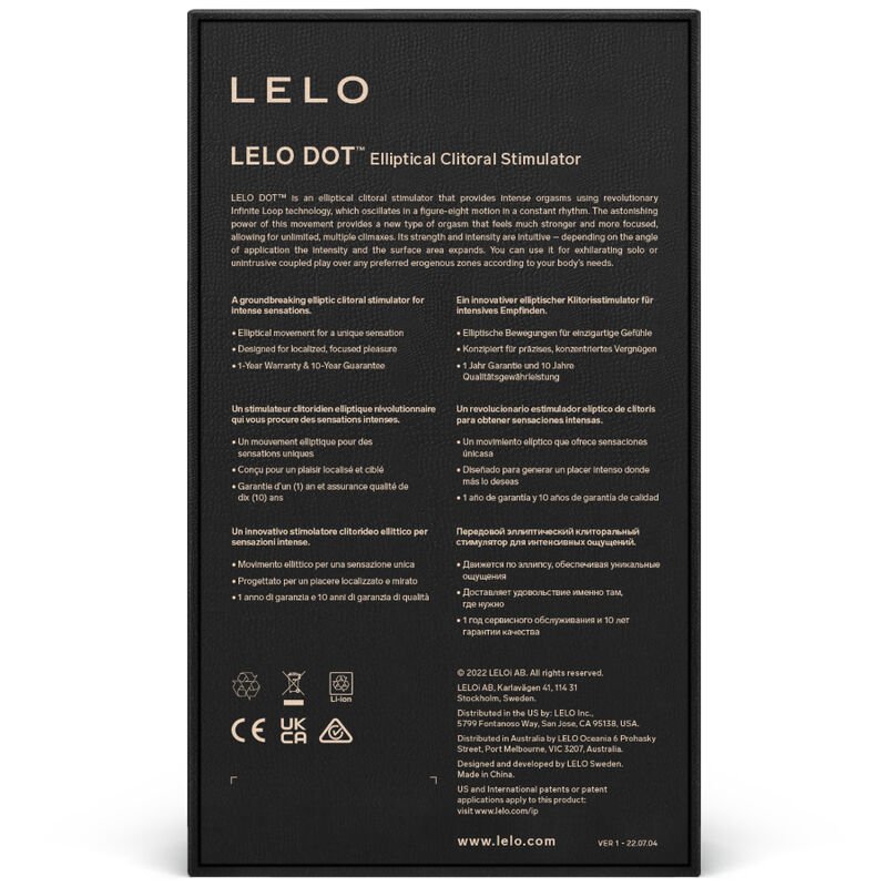 LELO - DOT ESTIMULADOR DE CLÍTORIS - LILA - Imagen 3