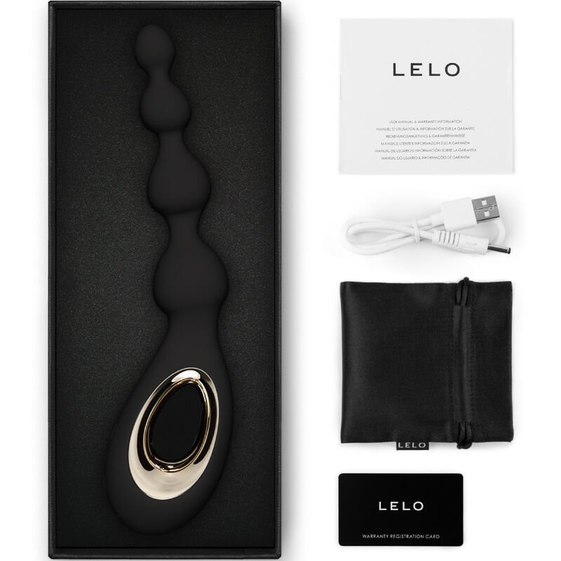 LELO - SORAYA BEADS MASAJEADOR ANAL VIOLETA - Imagen 2