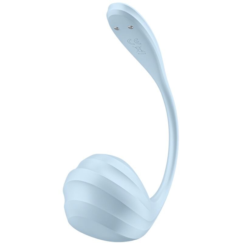 SATISFYER - SMOOTH PETAL ESTIMULADOR PUNTO G CELESTE APP GRATUITA - Imagen 5