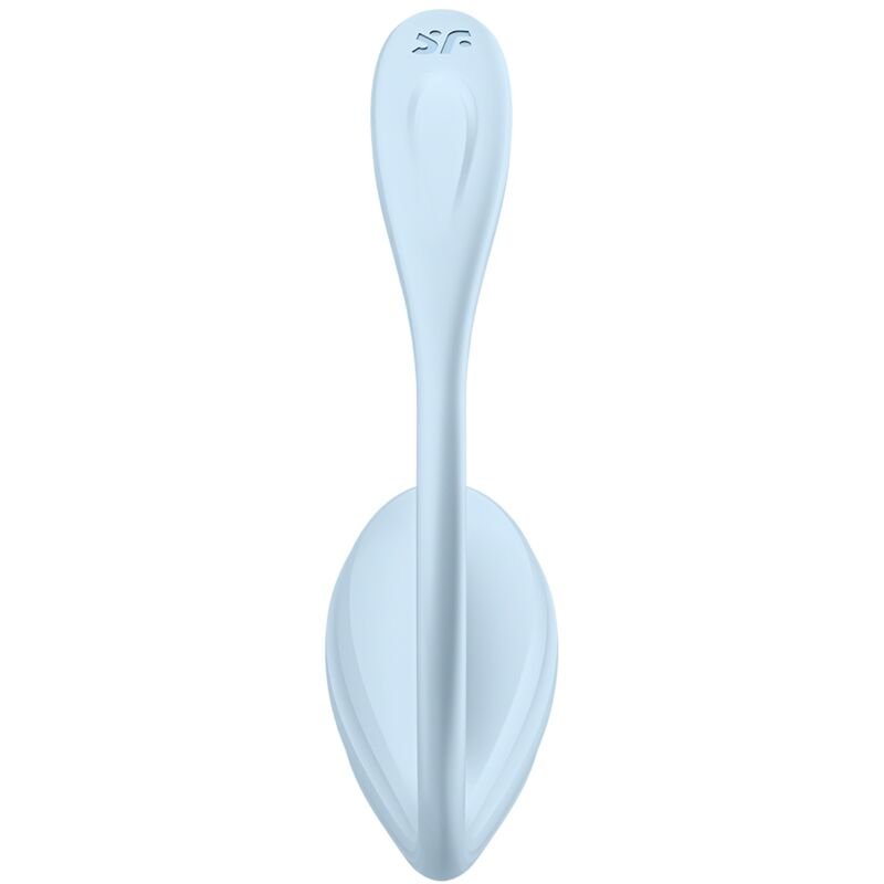 SATISFYER - SMOOTH PETAL ESTIMULADOR PUNTO G CELESTE APP GRATUITA - Imagen 2