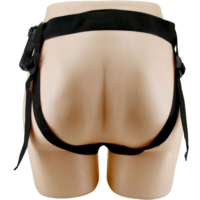 PRETTY LOVE - STARKS HARNESS BRIEFS VIBRACIÓN MULTI-VELOCIDAD DILDO 17,5 CM MULATO - Imagen 3