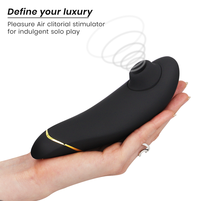 WOMANIZER - PREMIUM 2 ESTIMULADOR DE CLÍTORIS NEGRO - Imagen 2