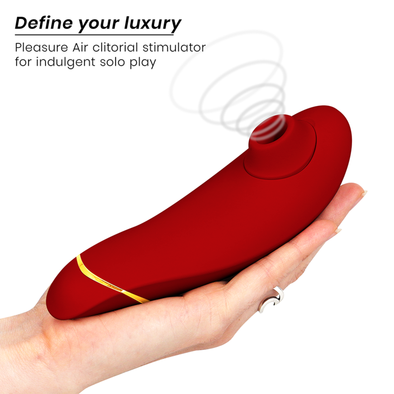 WOMANIZER - PREMIUM 2 ESTIMULADOR DE CLÍTORIS BURDEOS - Imagen 4