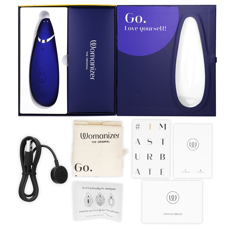 WOMANIZER - PREMIUM 2 ESTIMULADOR DE CLÍTORIS ARÁNDANO - Imagen 4