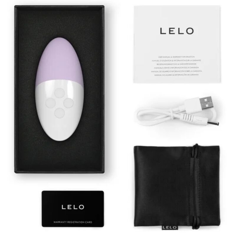 LELO - SIRI 3 MASAJEADOR DE CLITORIS LAVANDA - Imagen 5