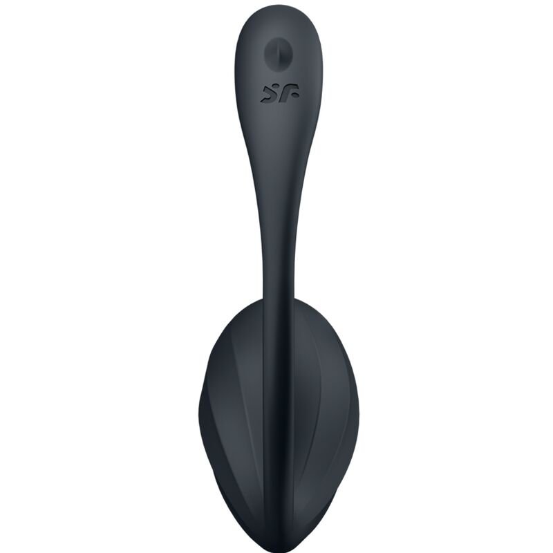 SATISFYER - RIBBED PETAL ESTIMULADOR PUNTO G CONTROL REMOTO NEGRO APP GRATUITA - Imagen 3