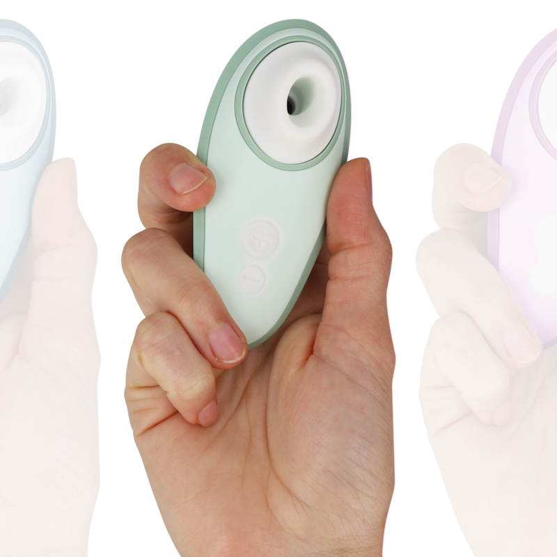 WOMANIZER - LIBERTY 2 ESTIMULADOR & SUCCIONADOR CLITORIS VERDE CLARO - Imagen 4