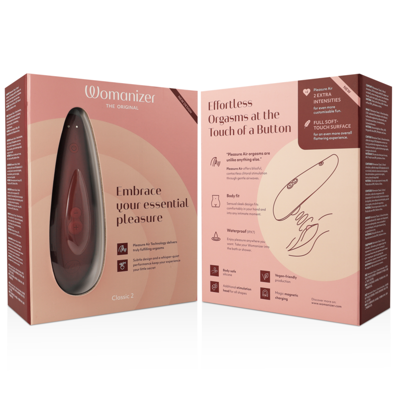 WOMANIZER - CLASSIC 2 ESTIMULADOR DE CLÍTORIS BURDEOS - Imagen 5