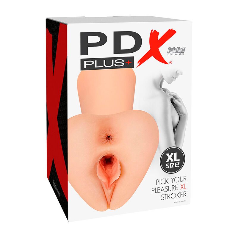 PDX PLUS - PICK YOUR PLEASURE MASTURBADOR REALÍSTICO XL NATURAL - Imagen 3