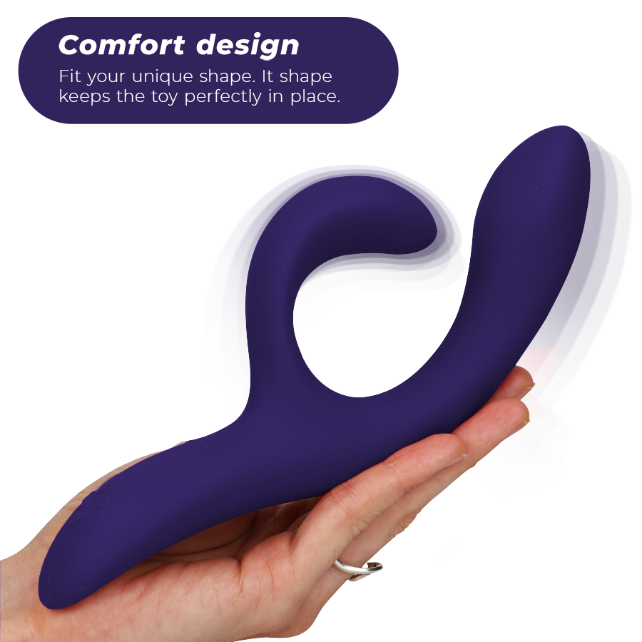 WE-VIBE - NOVA 3 VIBRADOR RABBIT AZUL MEDIANOCHE - Imagen 5