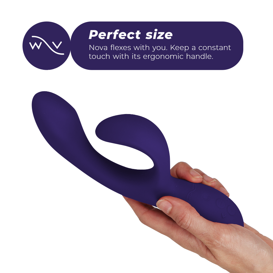 WE-VIBE - NOVA 3 VIBRADOR RABBIT AZUL MEDIANOCHE - Imagen 6