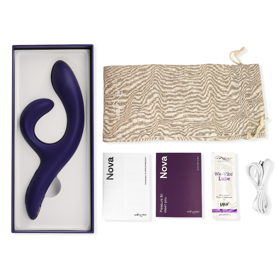 WE-VIBE - NOVA 3 VIBRADOR RABBIT AZUL MEDIANOCHE - Imagen 7