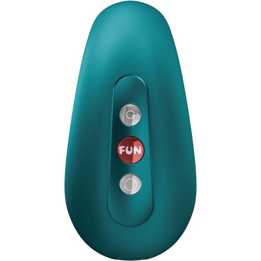 FUN FACTORY - CHERIE DOBLE VIBRADOR AIR PULSE VERDE - Imagen 3