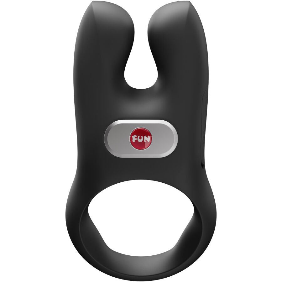 FUN FACTORY - NOS CLASSIC ANILLO VIBRADOR PENE NEGRO - Imagen 3