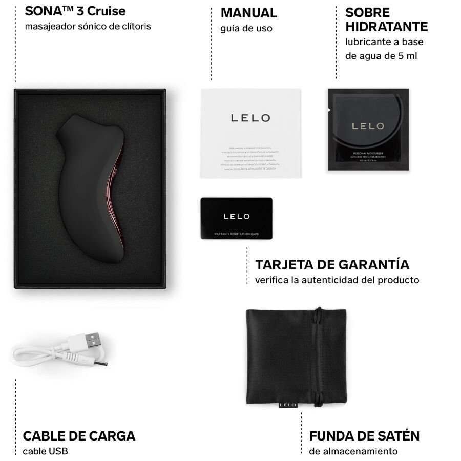 LELO - MASAJEADOR SÓNICO DE CLÍTORIS - Imagen 2