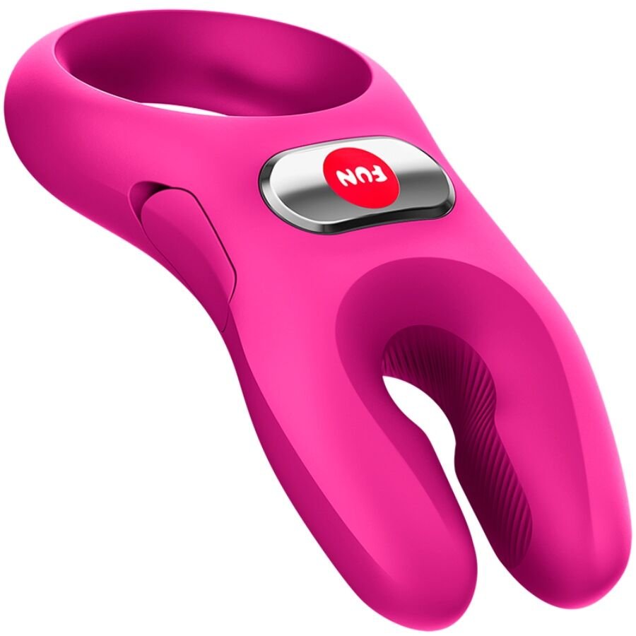 FUN FACTORY - NOS PRO ANILLO VIBRADOR PENE MAGENTA - Imagen 5