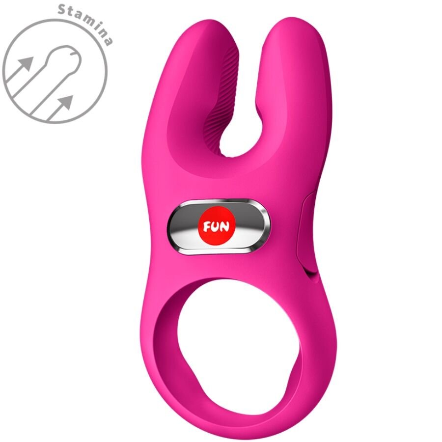 FUN FACTORY - NOS PRO ANILLO VIBRADOR PENE MAGENTA - Imagen 7