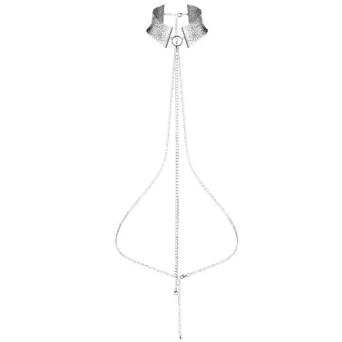 BIJOUX - DÉSIR MÉTALLIQUE COLLAR METLICO PLATEADO - Imagen 3