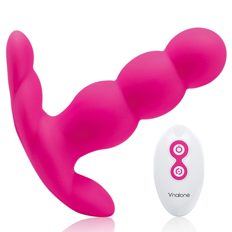 NALONE - PEARL VIBRADOR ANAL CONTROL REMOTO NEGRO - Imagen 5