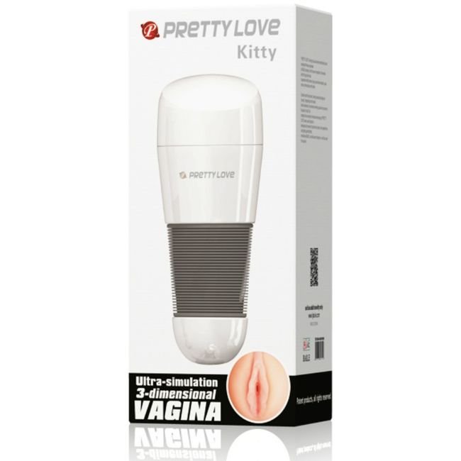 PRETTY LOVE - KITTY MASTURBADOR BLANCO VAGINA - Imagen 5