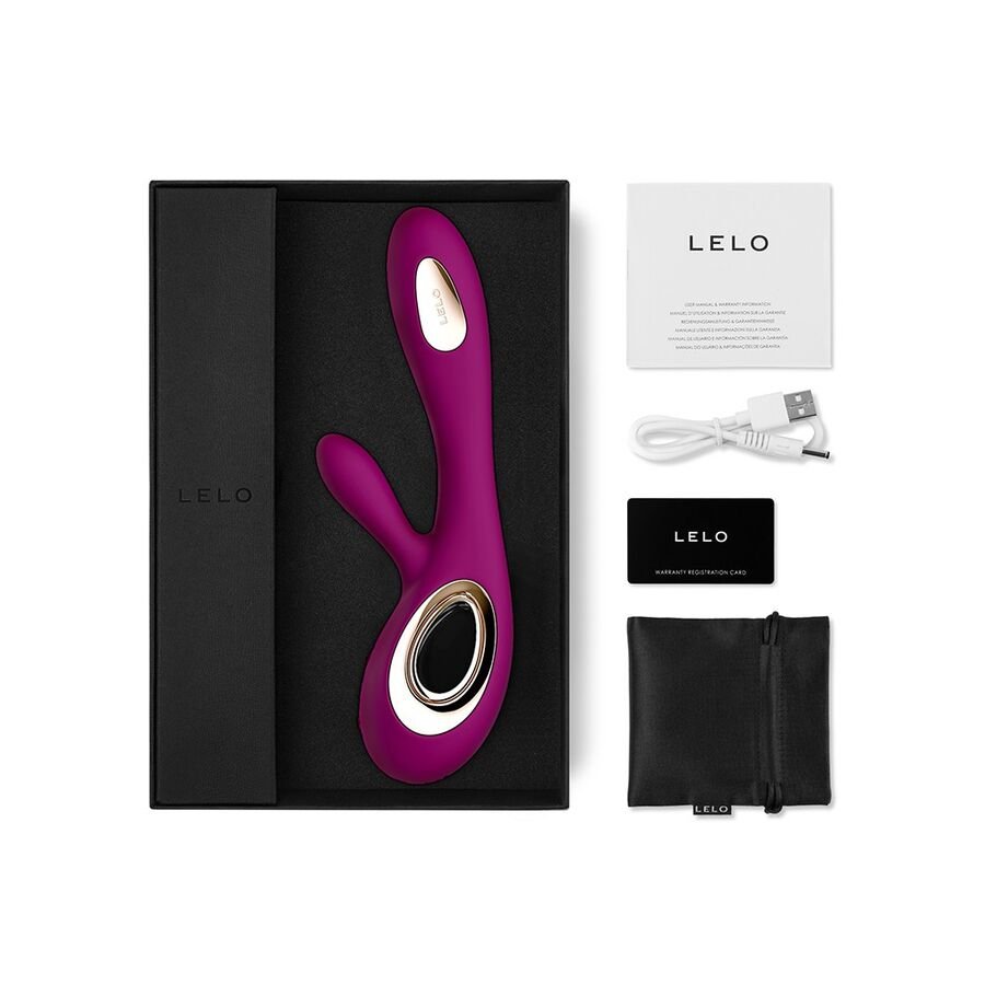 LELO - SORAYA WAVE VIBRADOR RABBIT MORADO - Imagen 2