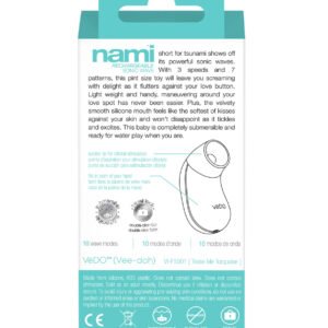 Nami Rechargeable Sonic Vibe - Tease Me Turquoise