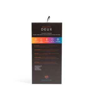 Sensuelle Double Ended Deux Bullet - Black