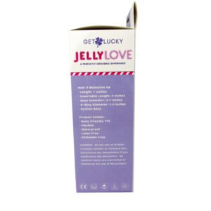 Get Lucky Jelly Love 7" Dildo - Purple