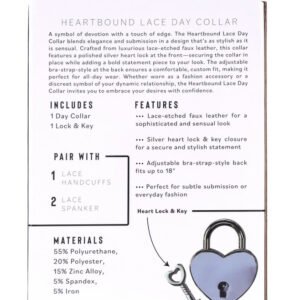 Heartbound Lace Day Collar