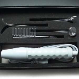 Neon Wand Electrosex Kit - White Handle - Red Electrode