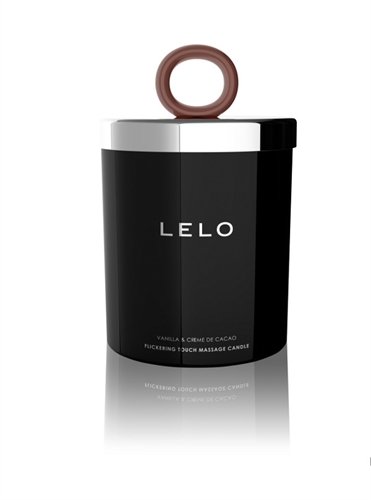 Flickering Touch Massage Candle Vanilla and Cream De Cacao - 5.3 Oz