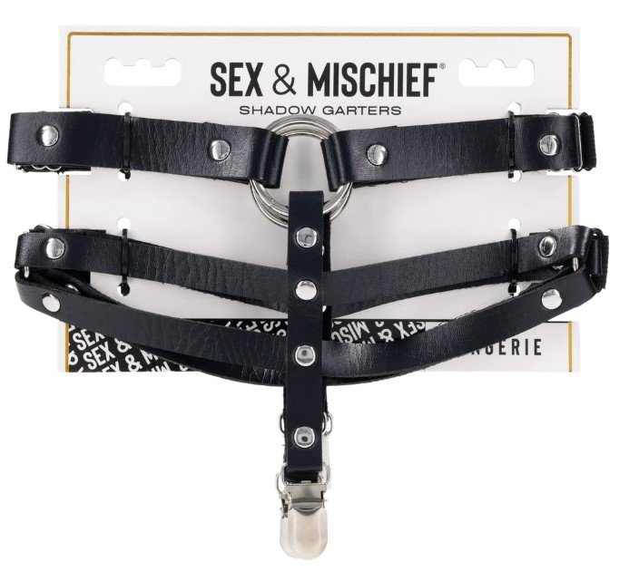 Shadow Garters - Black