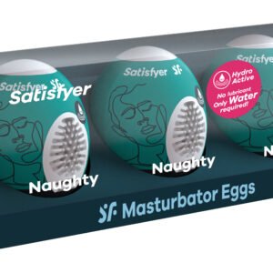 3 Pc Set Masturbator Egg - Naughty