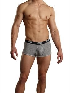 Heather Rib Enhancer Short - Large - Grey