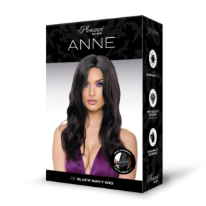 Anne Premium Stylable Wig - Black