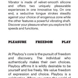 Playboy Pleasure - True Indulgence - Vibrator - Deep Teal