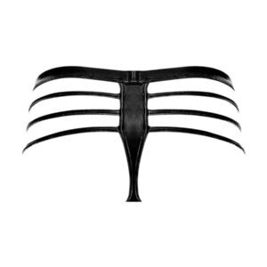 Cage Matte Cage Thong - S/ M - Black