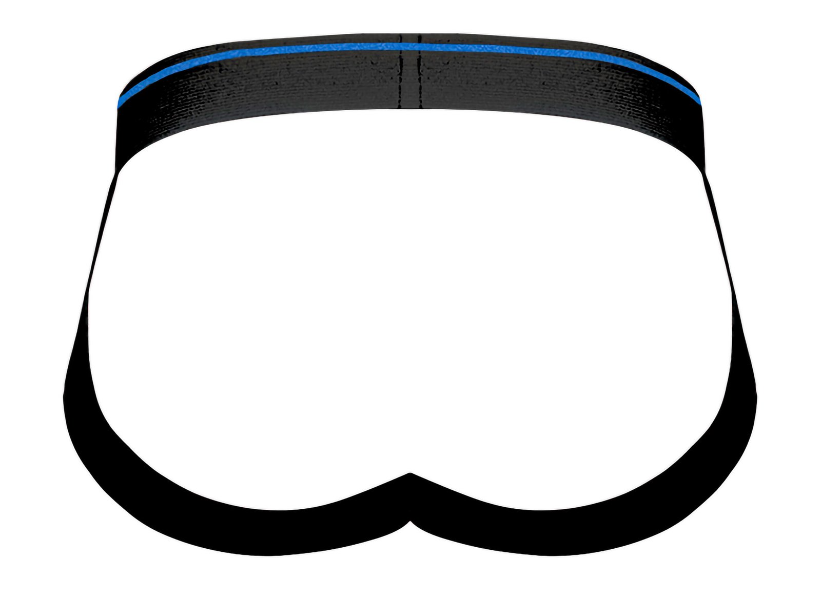 Retro Sport Panel Jock - S/ M - Black/ Blue