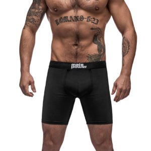 Black Nite Long Leg Short - Black - Extra Large