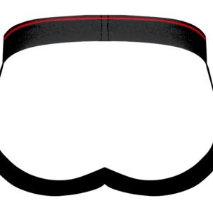 Retro Sport Panel Jock - S/ M - Black/ Red