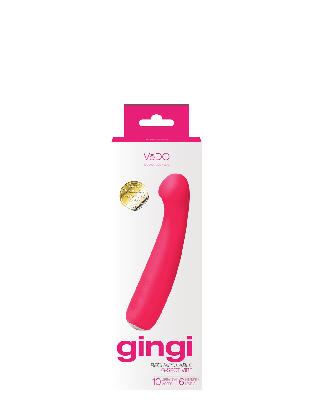 Gingi Rechargeable G Spot - Pink