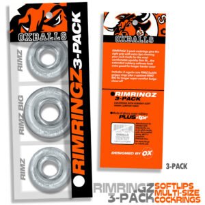 RimringzMulti Size 3 Pack- Clear
