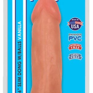 Thinz 6 Inch Slim Dong - Vanilla