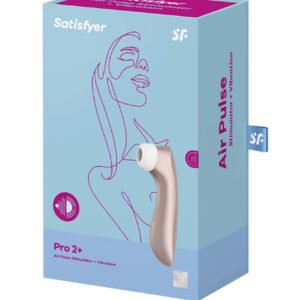 Satisfyer Pro 2 Plus Double Air Pulse Vibrator - Rose Gold