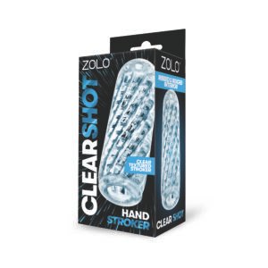 Zolo Hand Stroker Clear Shot Stroker
