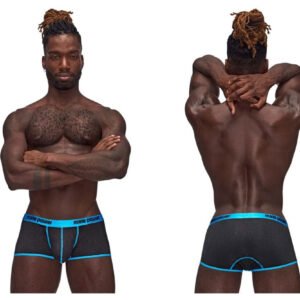 Casanova Uplift Mini Shorts - Small - Black/blue