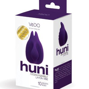 Huni Rechargeable Finger Vibe - Deep Purple