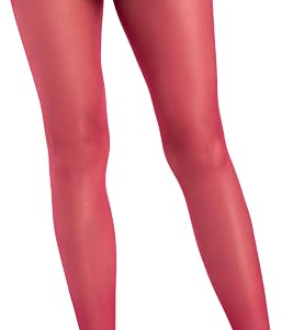 Lycra Sheer to Waist Support Pantyhose - Os - Burgundy